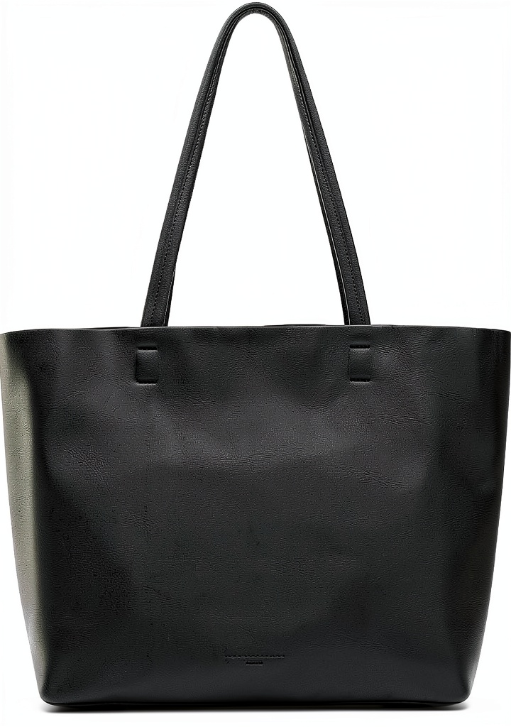 Liebeskind Berlin Shopper L Hera in Black color on a neutral background