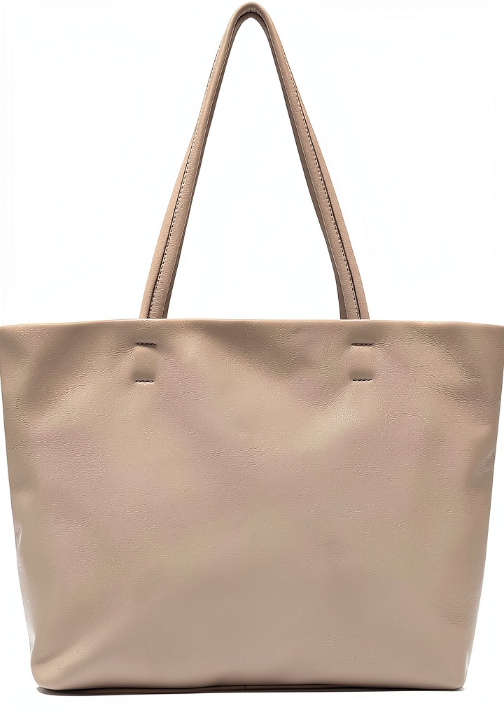 Liebeskind Berlin Shopper L Hera in Sandcastle color on a neutral background