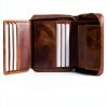 Berliner Buffalo Leather Wallet Women RFID Card Slots-3