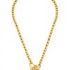 Liebeskind Berlin Stainless Steel Necklace Gold Timeless-0