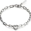 Liebeskind Berlin Heart Bracelet Stainless Steel Link Chain-0