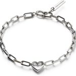 Liebeskind Berlin Heart Bracelet Stainless Steel Link Chain-0