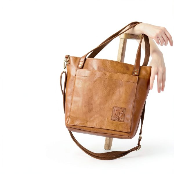 Berliner Bags Verona Womens Tote Leather Handbag Vintage-4
