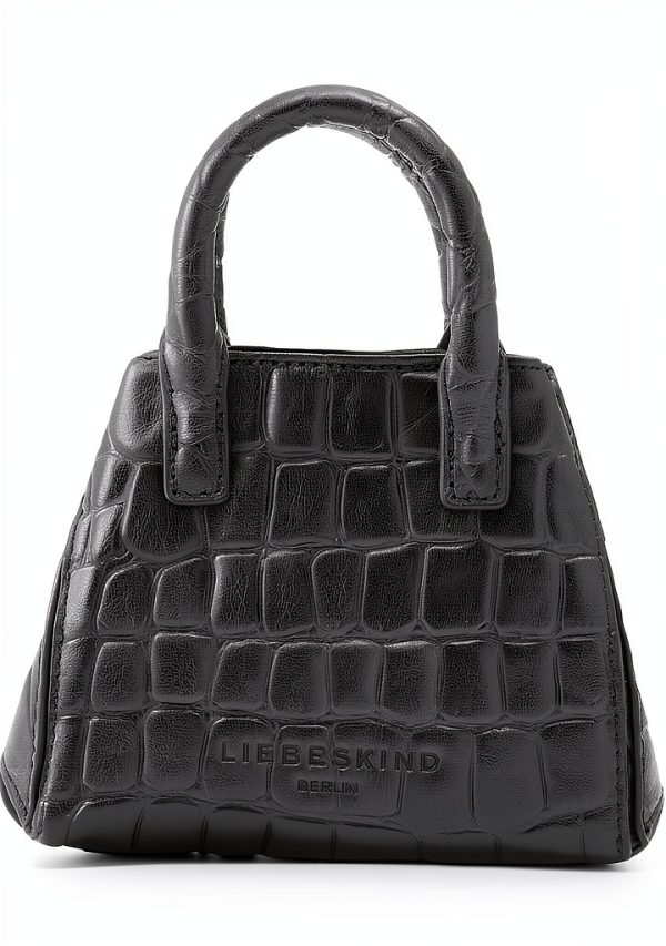 Liebeskind Berlin Womens Leather Bag Crocodile Embossing-0