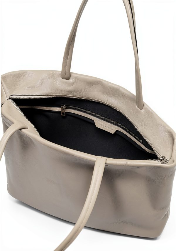 Liebeskind Berlin Shopper L Hera Sheep Natural Steel Bag-2