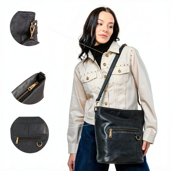 Berliner Bags Siena Womens Crossbody Handbag Buffalo Leather-5