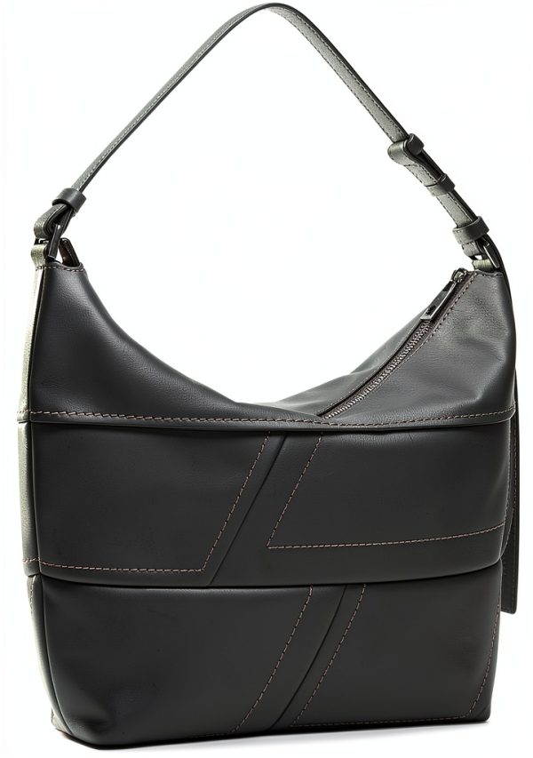 Liebeskind Berlin Hobo Bag Women Leather Zip Closure-1