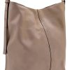 LIEBESKIND BERLIN Womens Leather Bag Suede Front Magnetic-3