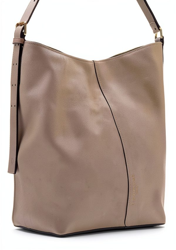 LIEBESKIND BERLIN Womens Leather Bag Suede Front Magnetic-3