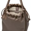 Liebeskind Berlin Hobo Bag Women Sheep Leather Neutral Grey-1
