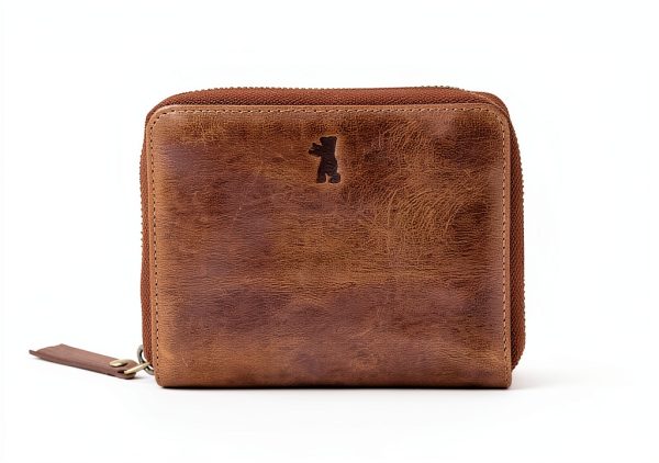 Berliner Buffalo Leather Wallet Women RFID Card Slots-5