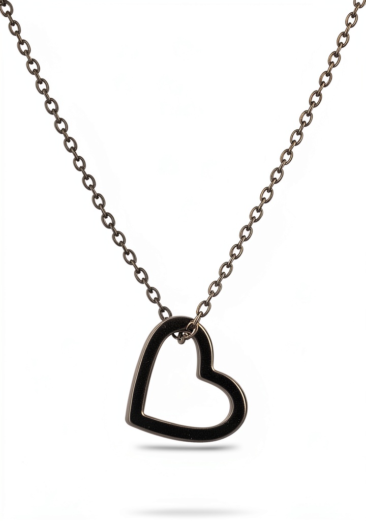 'Liebeskind Berlin necklace displayed in rose gold color'