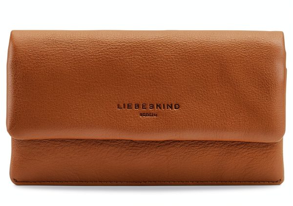 Liebeskind Berlin Leather Womens Bag Sepia Color Zip Closure-0