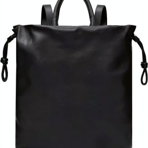 LIEBESKIND BERLIN Womens Backpack Sheepskin Leather Casual-0