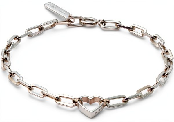 Liebeskind Berlin Heart Bracelet Stainless Steel Link Chain-3
