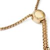 Liebeskind Berlin Rose Gold Bracelet Modern Silicone Clasp-4