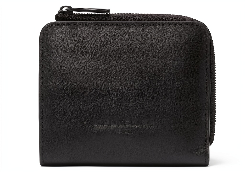 Liebeskind Berlin purse in black on a neutral background