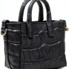 Liebeskind Berlin Womens Leather Bag Crocodile Embossing-3