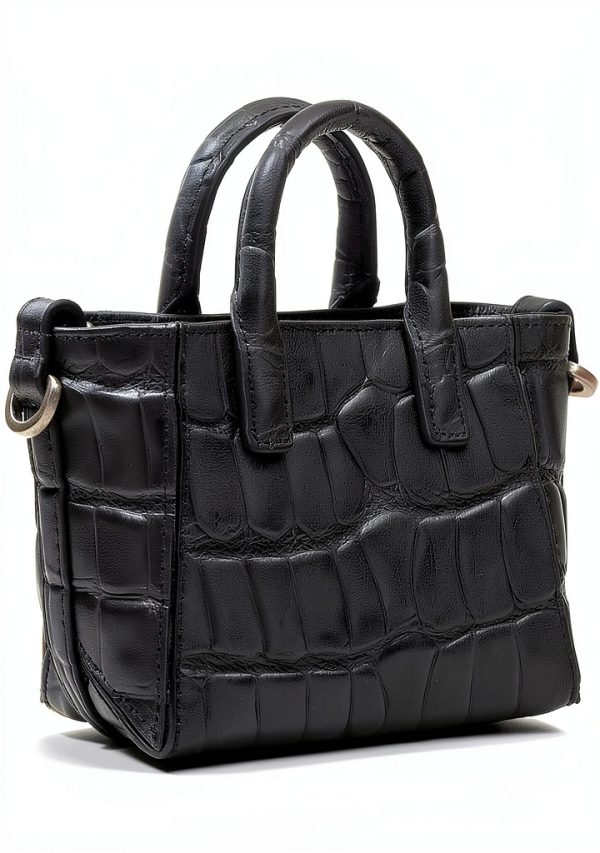 Liebeskind Berlin Womens Leather Bag Crocodile Embossing-3