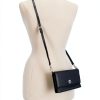 Timberland RFID Leather Crossbody Wallet Women Purse Black-4