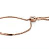 Liebeskind Berlin Rose Gold Bracelet Modern Silicone Clasp-2