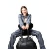 LIEBESKIND BERLIN Womens Cotton Canvas Bag Black-1
