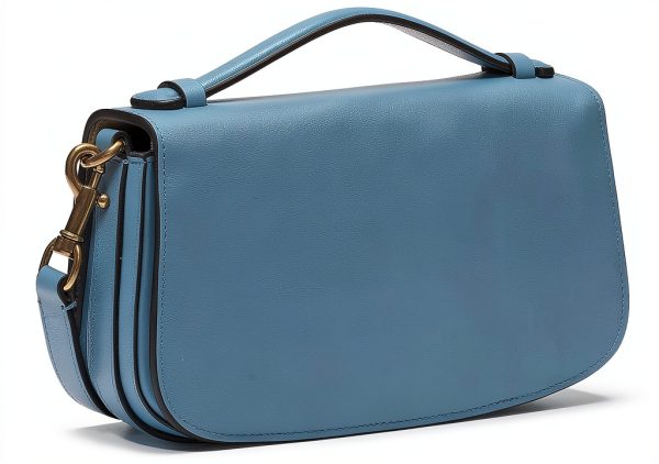 LIEBESKIND BERLIN Womens Leather Bag Magnetic Snap Closure-1