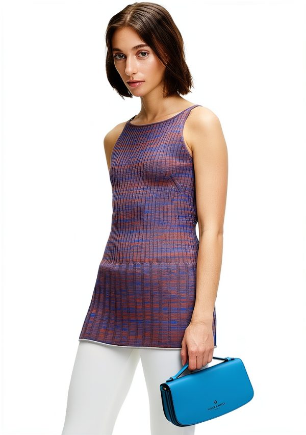 LIEBESKIND BERLIN Womens Leather Bag Magnetic Snap Closure-4