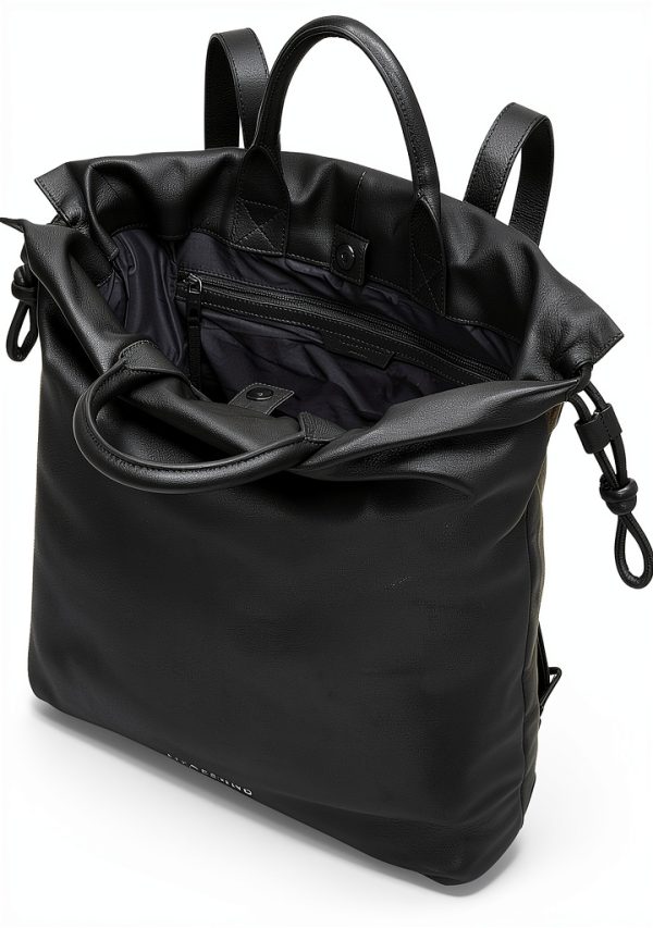 LIEBESKIND BERLIN Womens Backpack Sheepskin Leather Casual-2