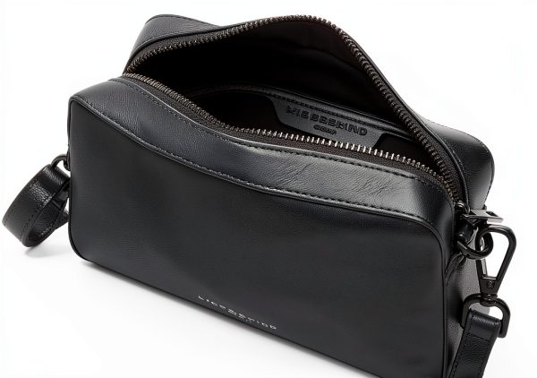 Liebeskind Berlin Camera Bag Women Crossbody Leather Black-2