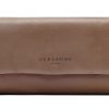 Liebeskind Berlin Womens Clutch Handbag Honey Grey Large-0