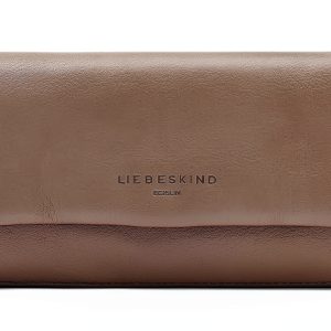 Liebeskind Berlin Womens Clutch Handbag Honey Grey Large-0