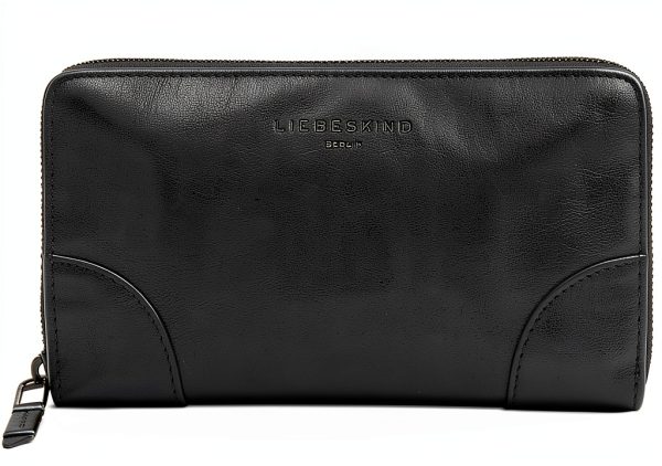 Liebeskind Berlin Womens Black Leather Wallet RFID-0