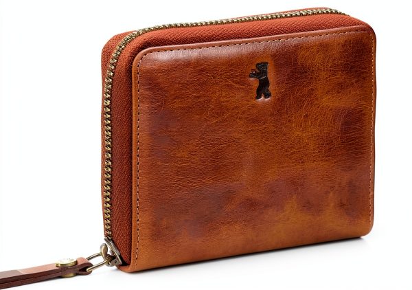 Berliner Buffalo Leather Wallet Women RFID Card Slots-0