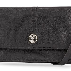 Timberland RFID Leather Crossbody Wallet Women Purse Black-0