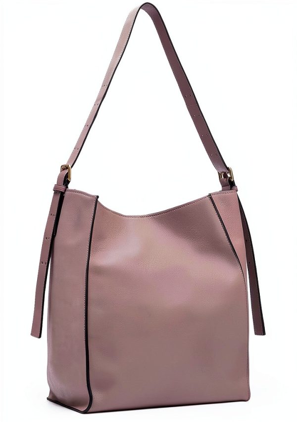 LIEBESKIND BERLIN Womens Leather Bag Suede Front Magnetic-1