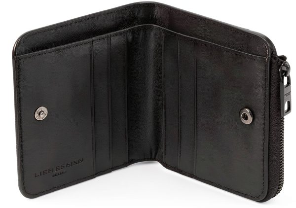 Liebeskind Berlin Leather Purse Black Toni Hera Sheep-1