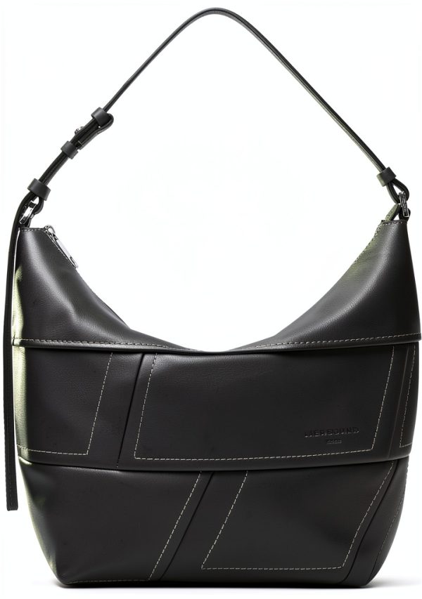 Liebeskind Berlin Hobo Bag Women Leather Zip Closure-0