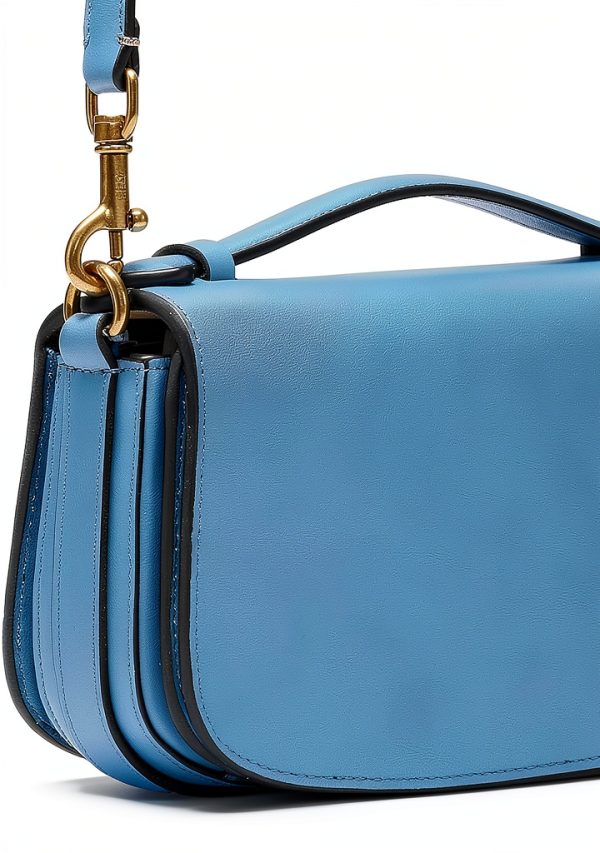 LIEBESKIND BERLIN Womens Leather Bag Magnetic Snap Closure-3