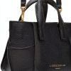 Liebeskind Berlin Womens Leather Bag Magnetic Closure Black-3