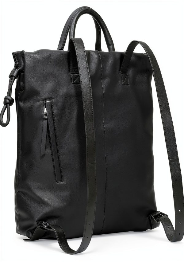LIEBESKIND BERLIN Womens Backpack Sheepskin Leather Casual-1