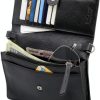Timberland RFID Leather Crossbody Wallet Women Purse Black-2