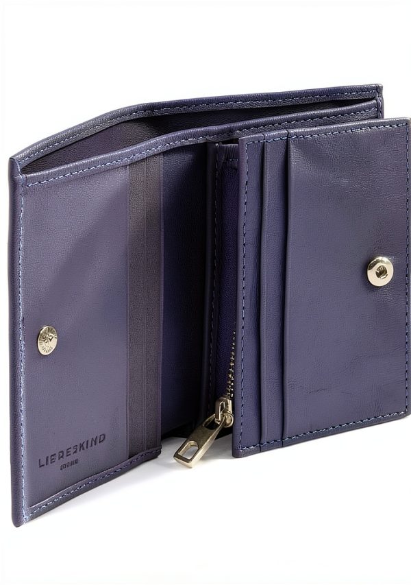 Liebeskind Berlin Emilia M Wallet Sheep Leather Purple Women-1