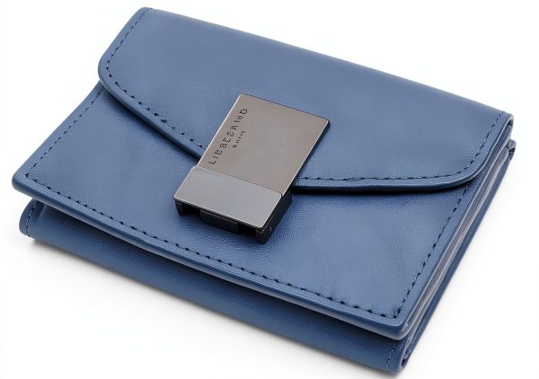 Liebeskind Leather Wallet for Women Retro Denim M-3