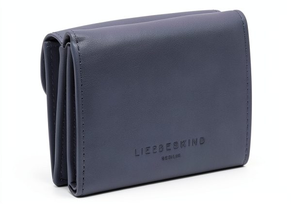 Liebeskind Leather Wallet for Women Retro Denim M-2