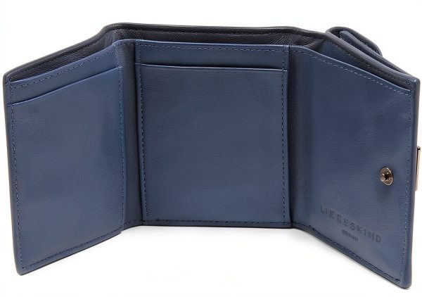 Liebeskind Leather Wallet for Women Retro Denim M-1