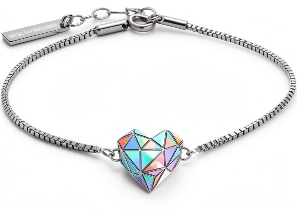LJ-0328-B-17 Women's Stainless Steel Bracelet-0
